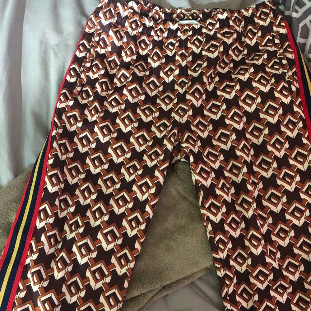 Pants Gucci brown GG pattern